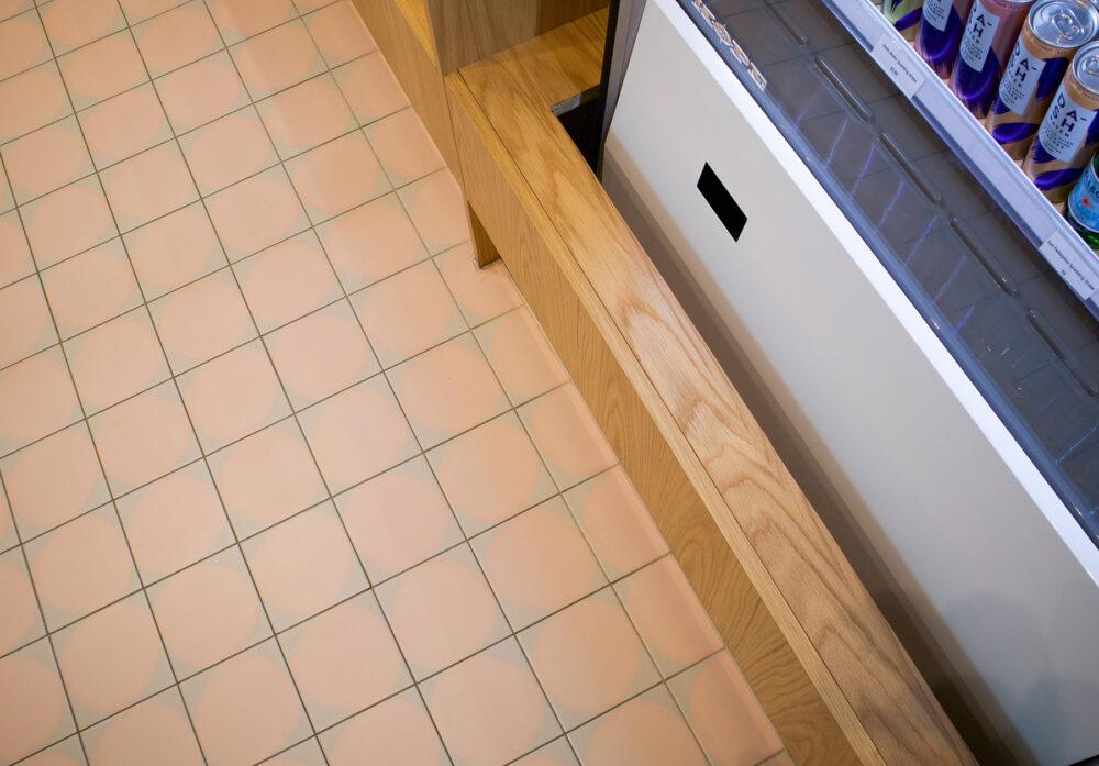 FLOOR TILES: Futura Drop Rose (Order In)