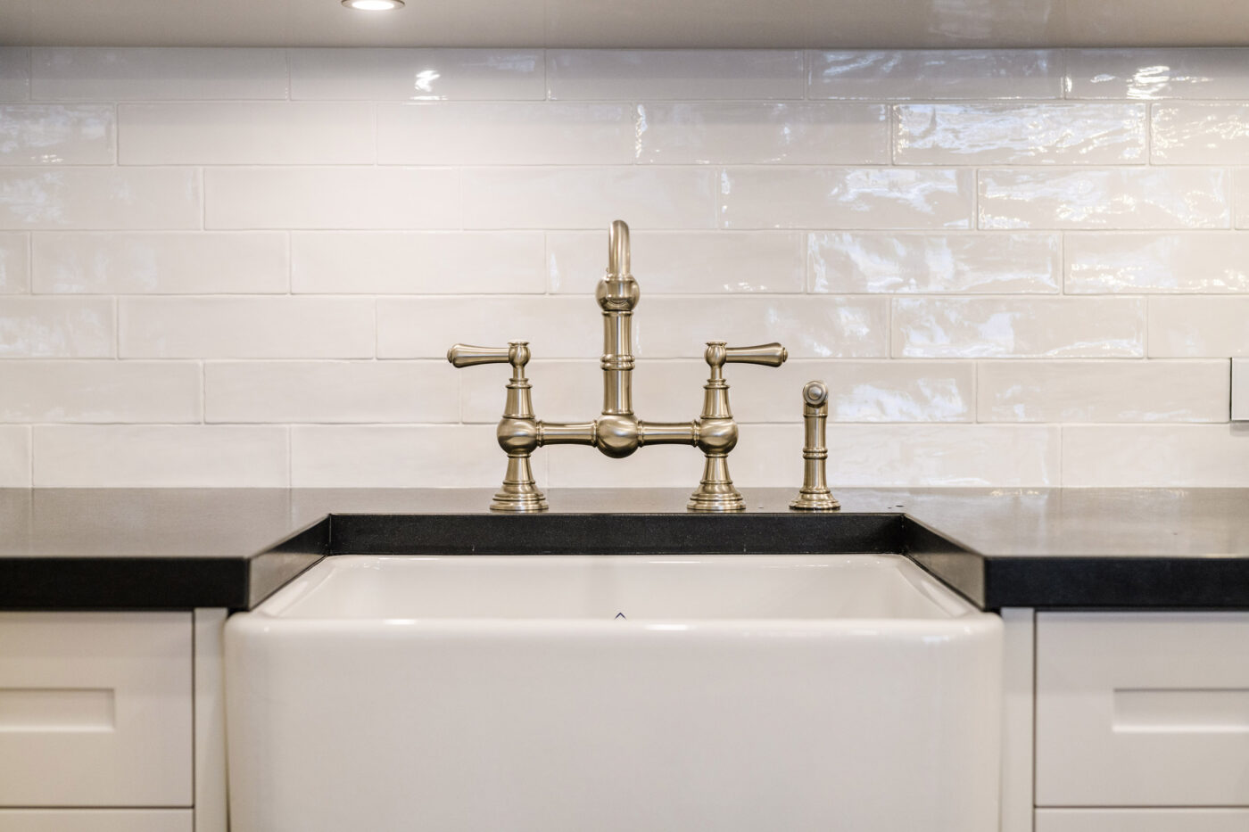 KITCHEN SPLASHBACK TILES: Masia Blanco Gloss 75x300