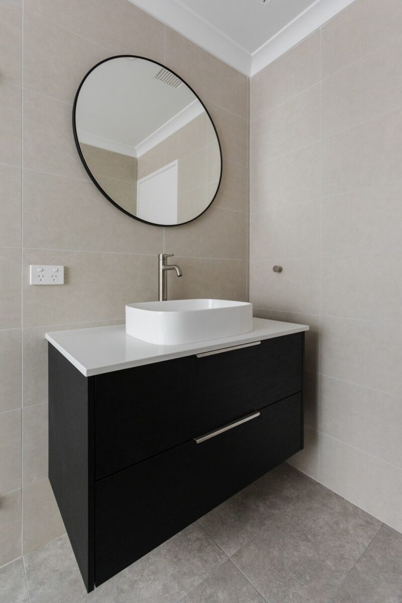 Kitchen decor and hi lite bathrooms carlisle residence gubi cream stellar mid grey 2