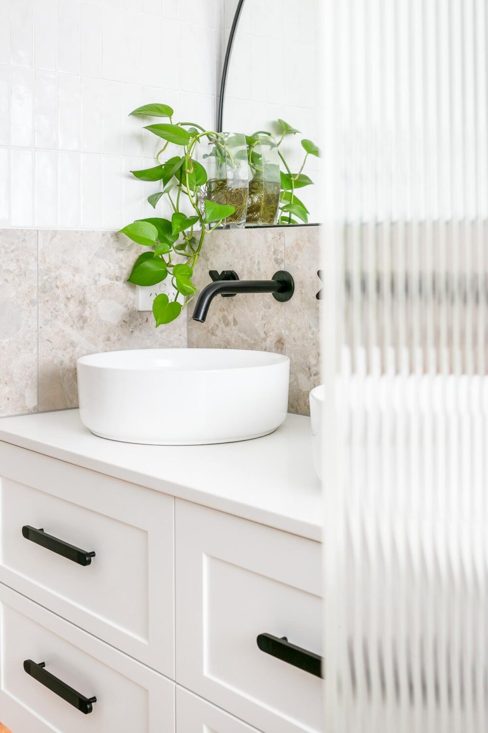 SPACE BY: Silq Interiors
PHOTO BY: Crib Creative
TILES: Robusta Ivory, Bejmat White Gloss