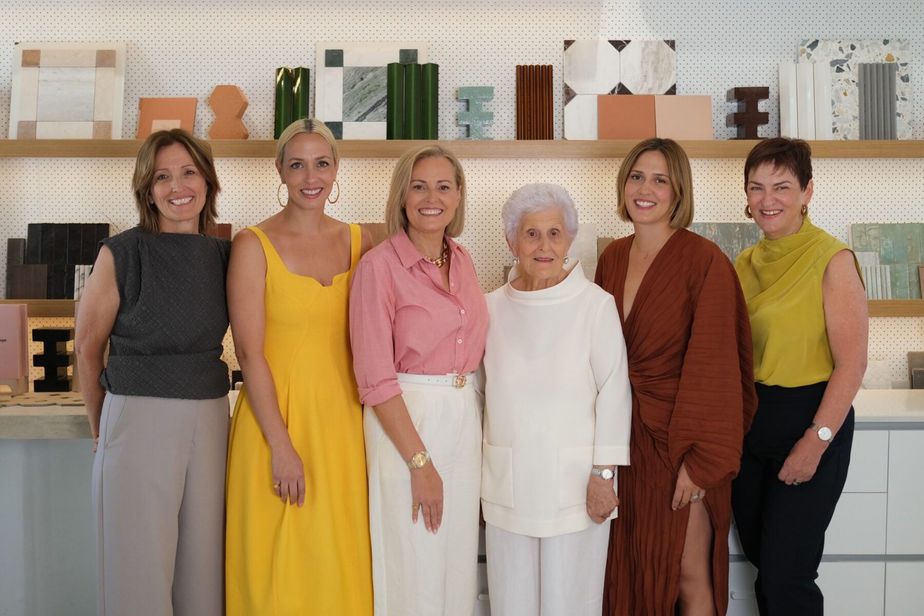 From left to right: Juliana, Rachael, Lisa, Lina, Jessica and Margot.