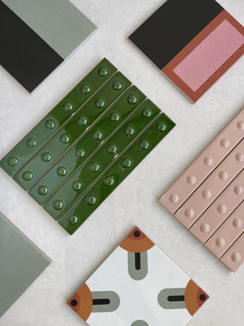 Design Inspiration Go Bold With Colourful Bathroom Tiles