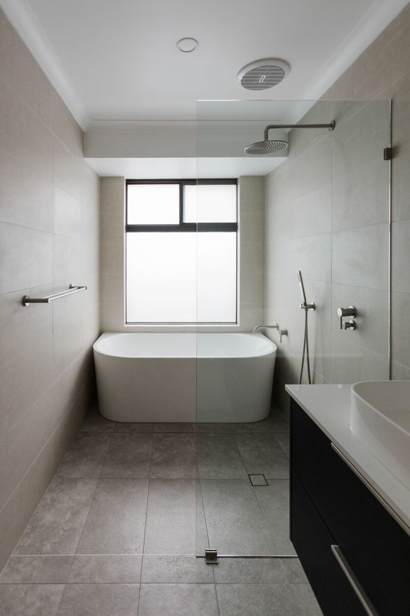 Kitchen decor and hi lite bathrooms carlisle residence gubi cream stellar mid grey 3