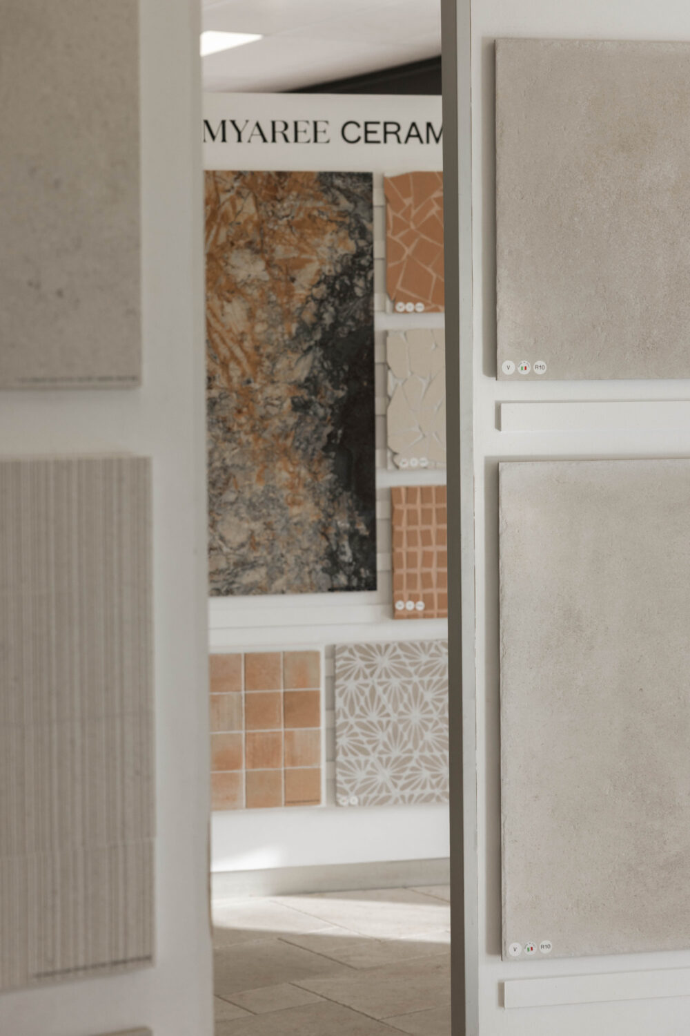 Myaree Ceramics Perth tile showroom interior