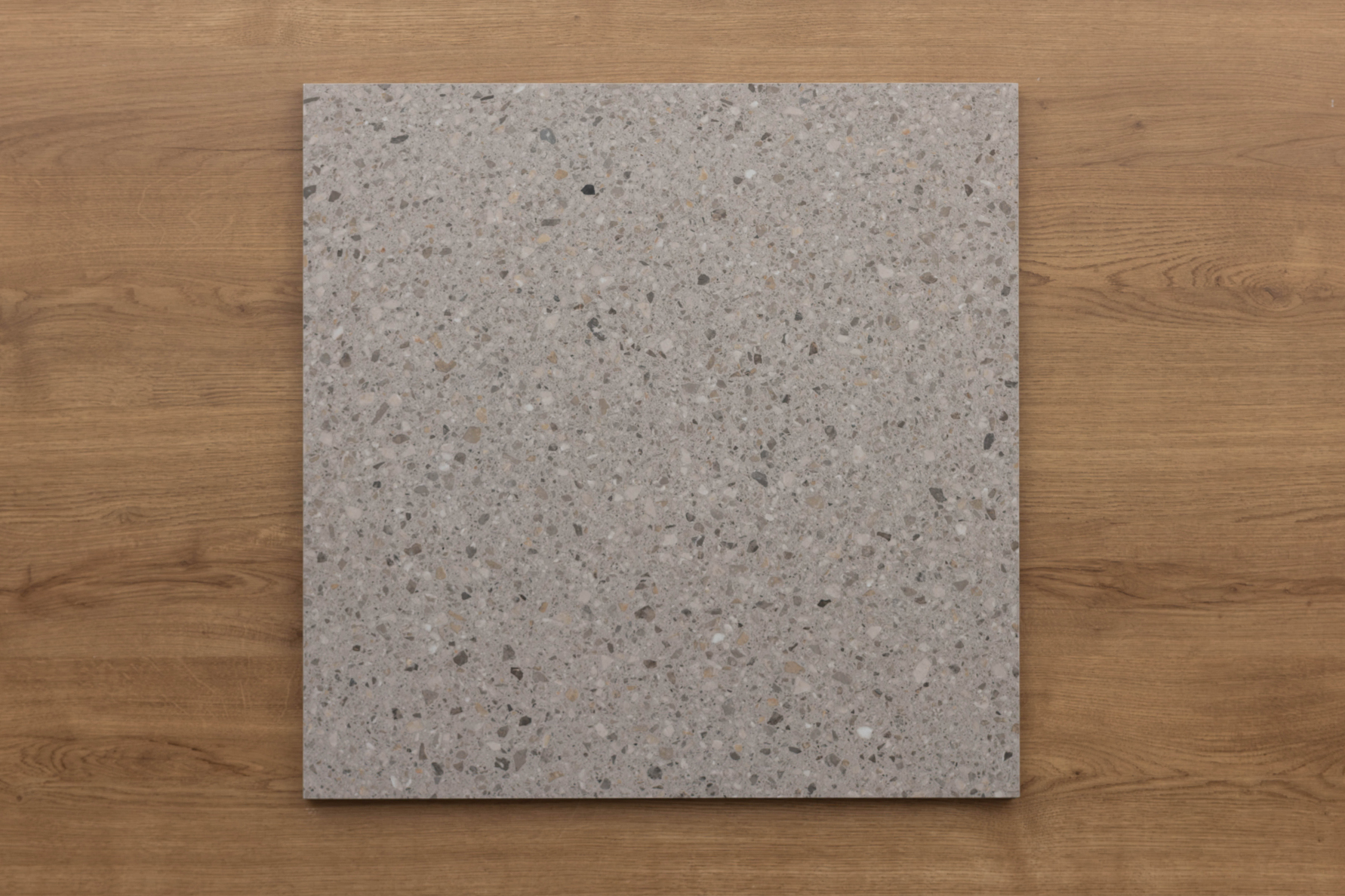 Terrazzo Chiaroo Mezzo Rect 600x600mm 1