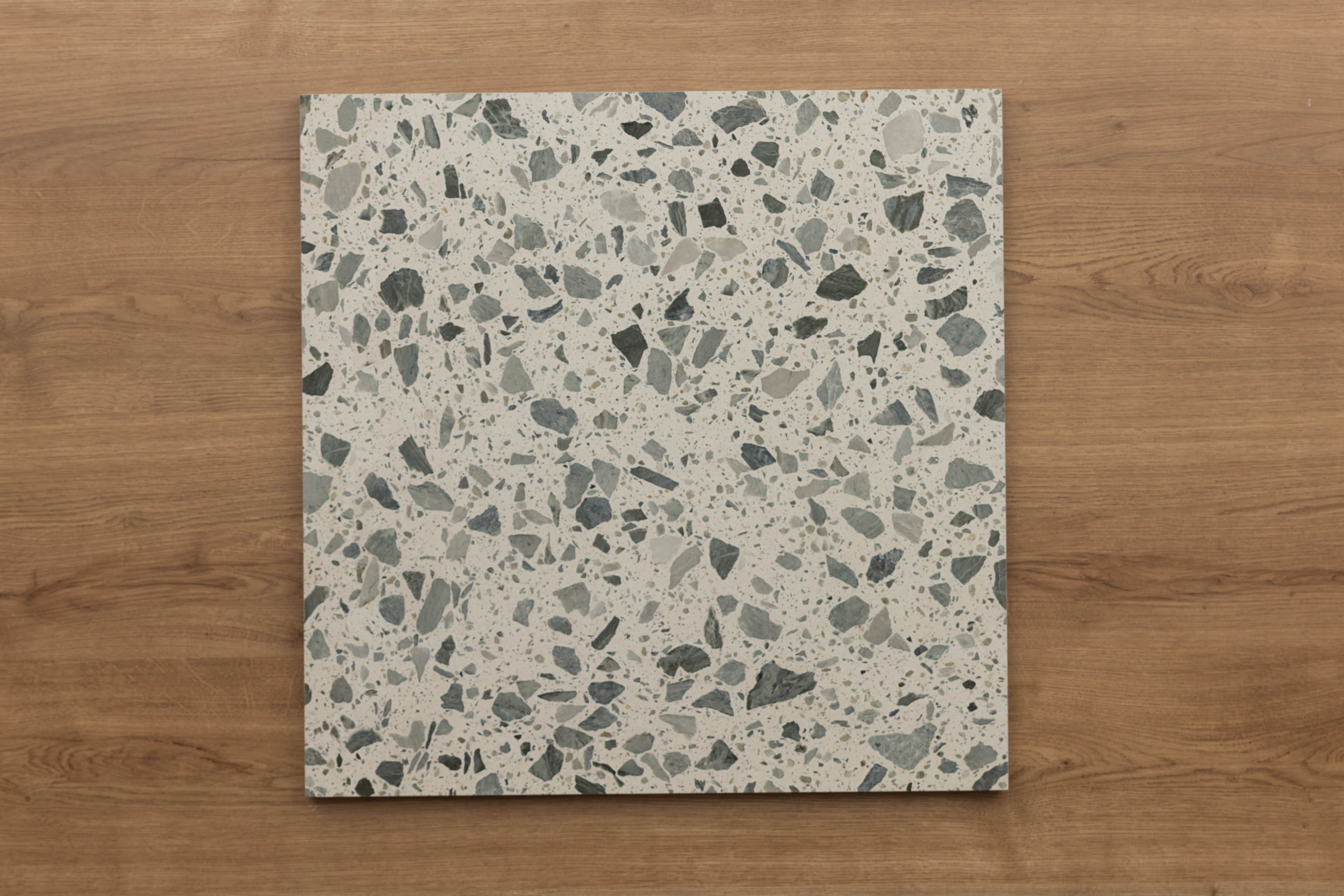 Terrazzo Emerald Mezzo Rect 600x600mm 1
