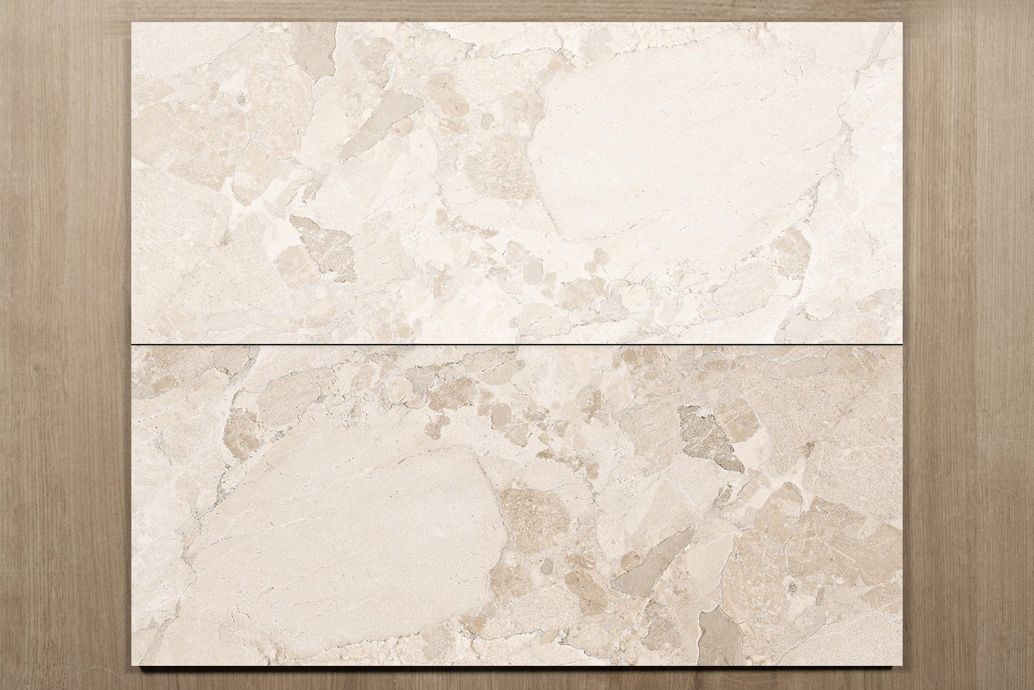 Beige and white2