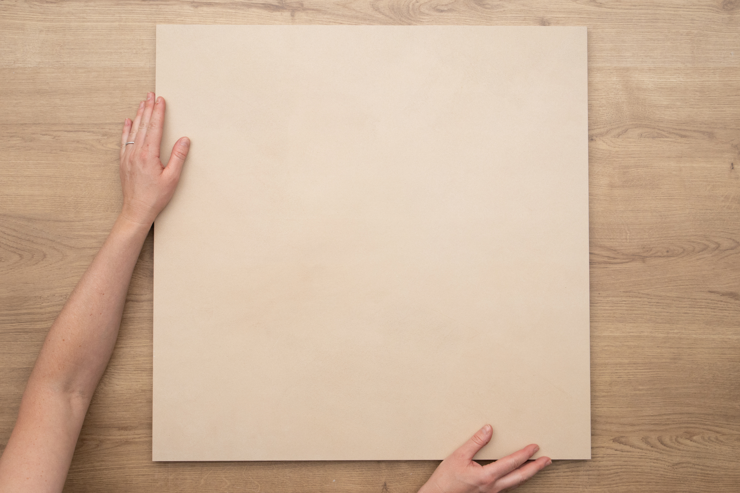 Calcecreta Bisque Rect 600x600mm 2