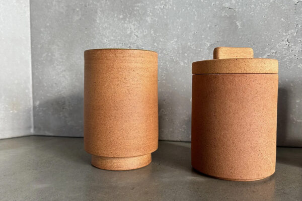 Dupur Utensil Holder - Natural Earth and Moss