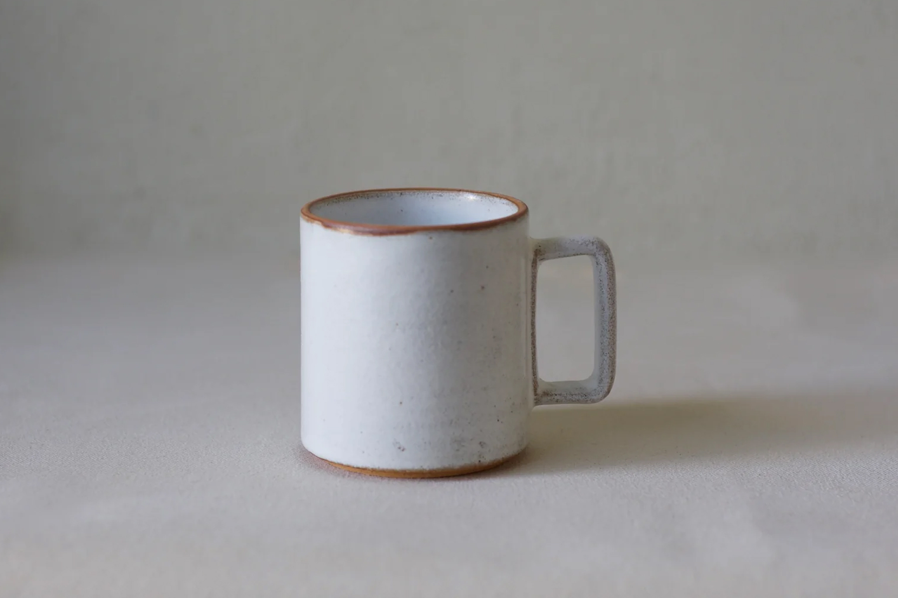 Santi Cup - Brushed White