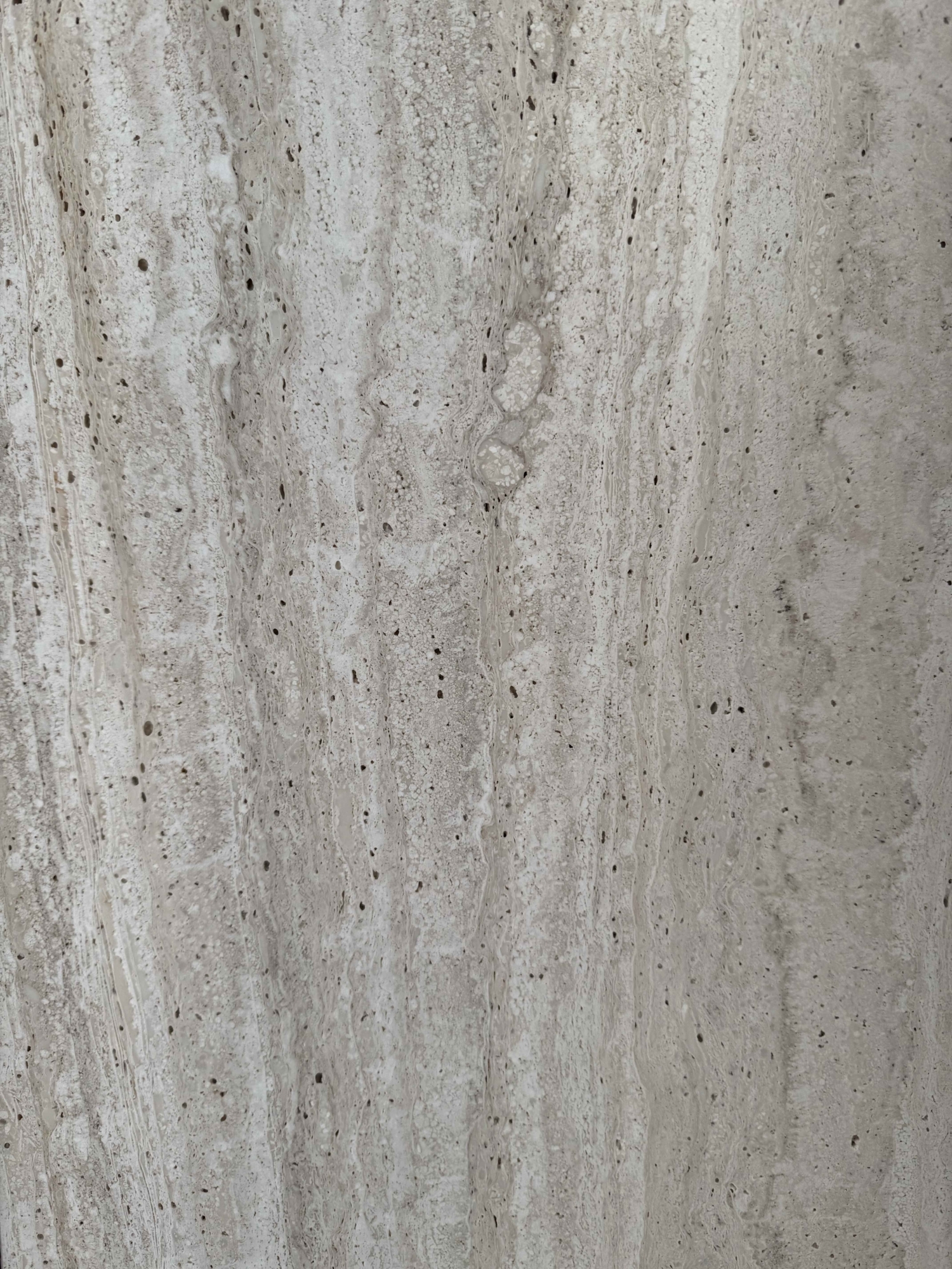 Italian Travertine Plinth - White