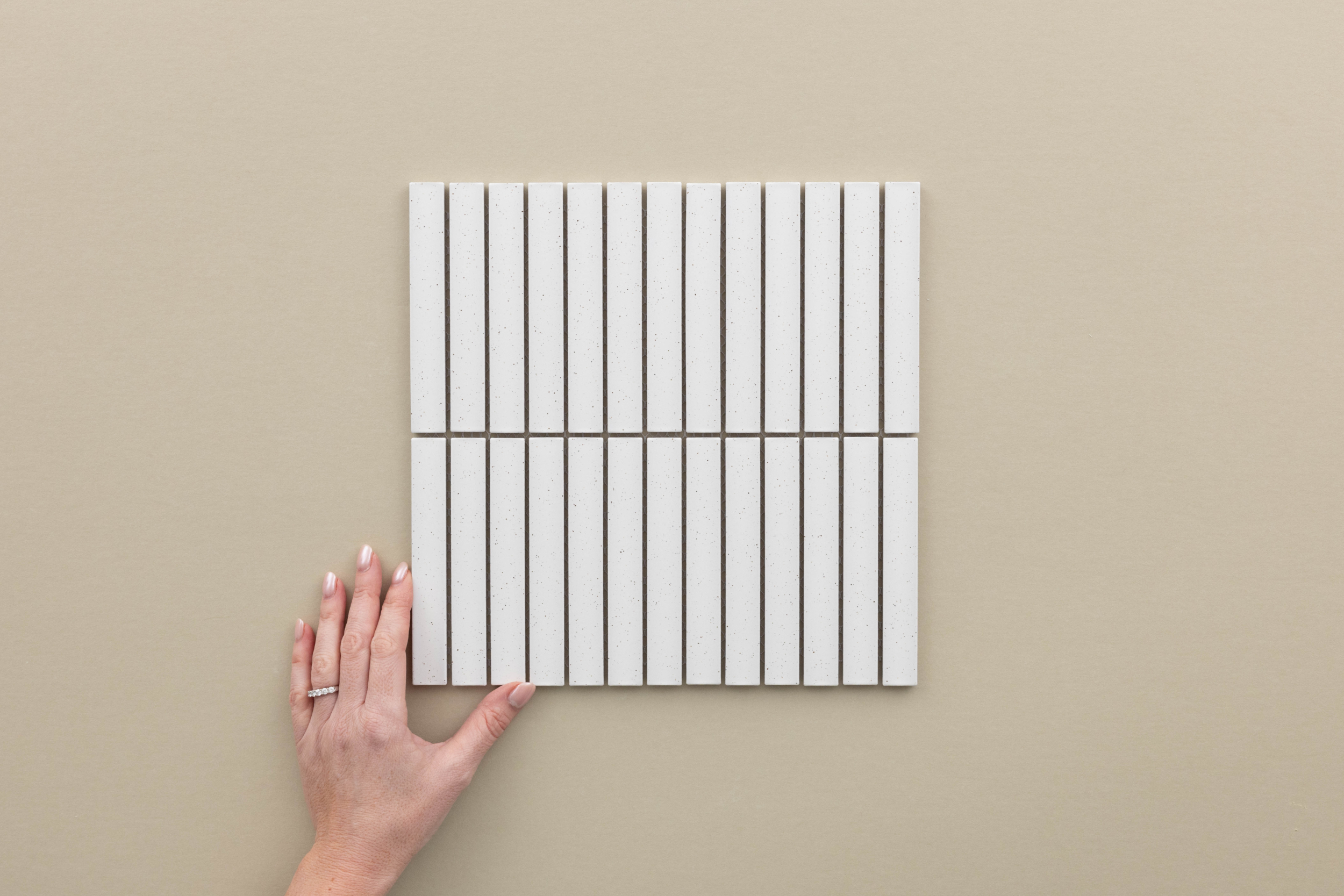 SZ144 Speckle White Kitkat 20x145mm 296x299mm sheet 2