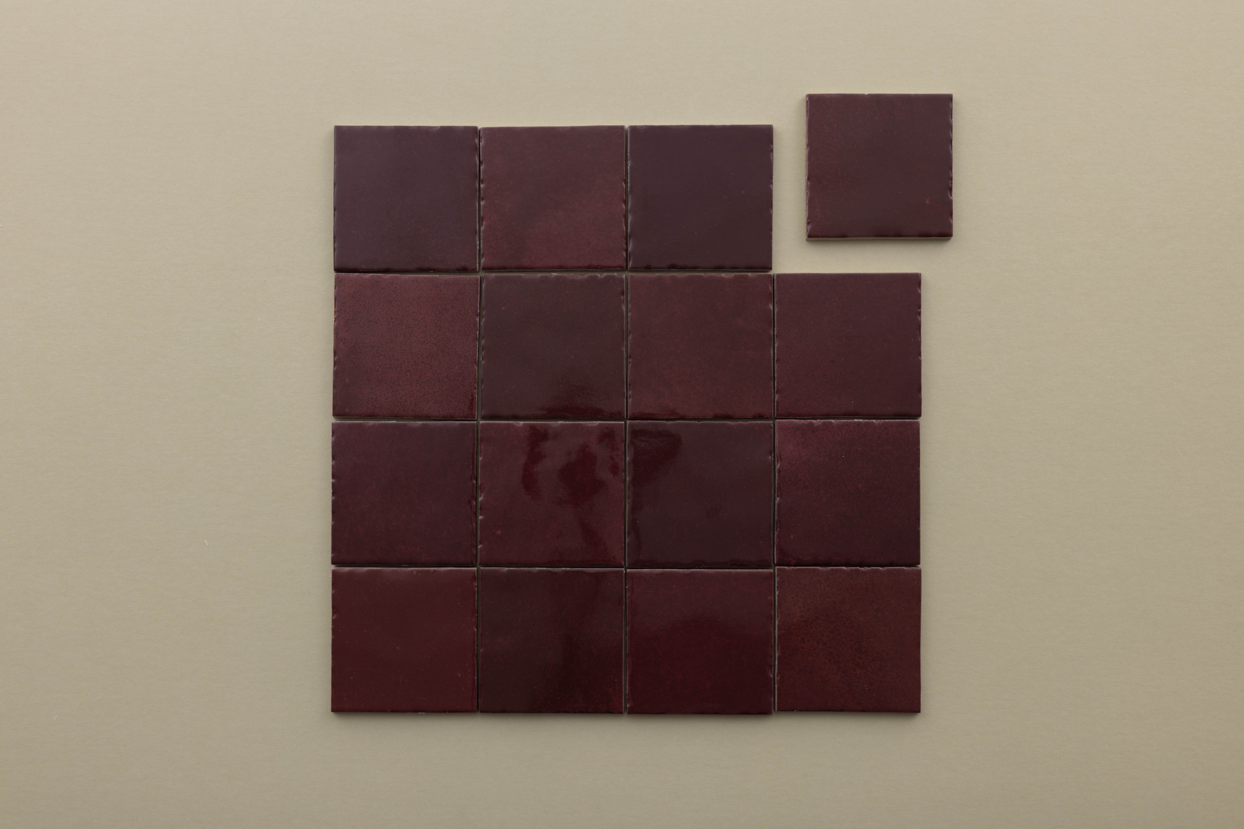 Azuli Mood Burgundy 100x100mm 2