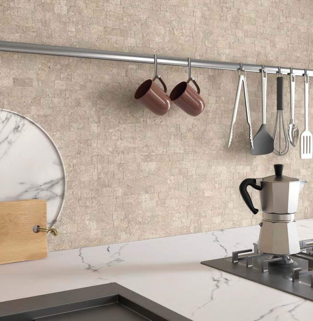 Mapierre Beige Petit Mur Mosaico by Emil
