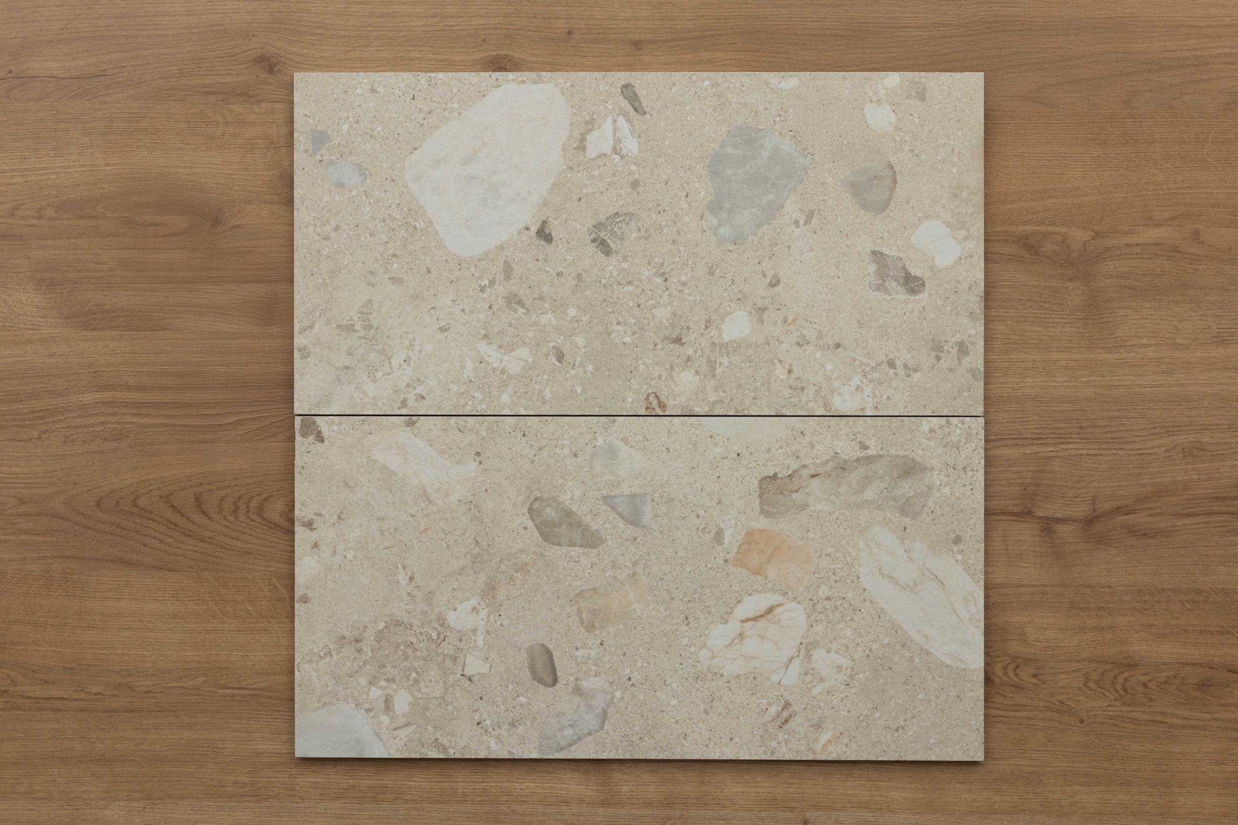 I Ciottoli 36 SG01 R Beige Rect 300x600mm 2
