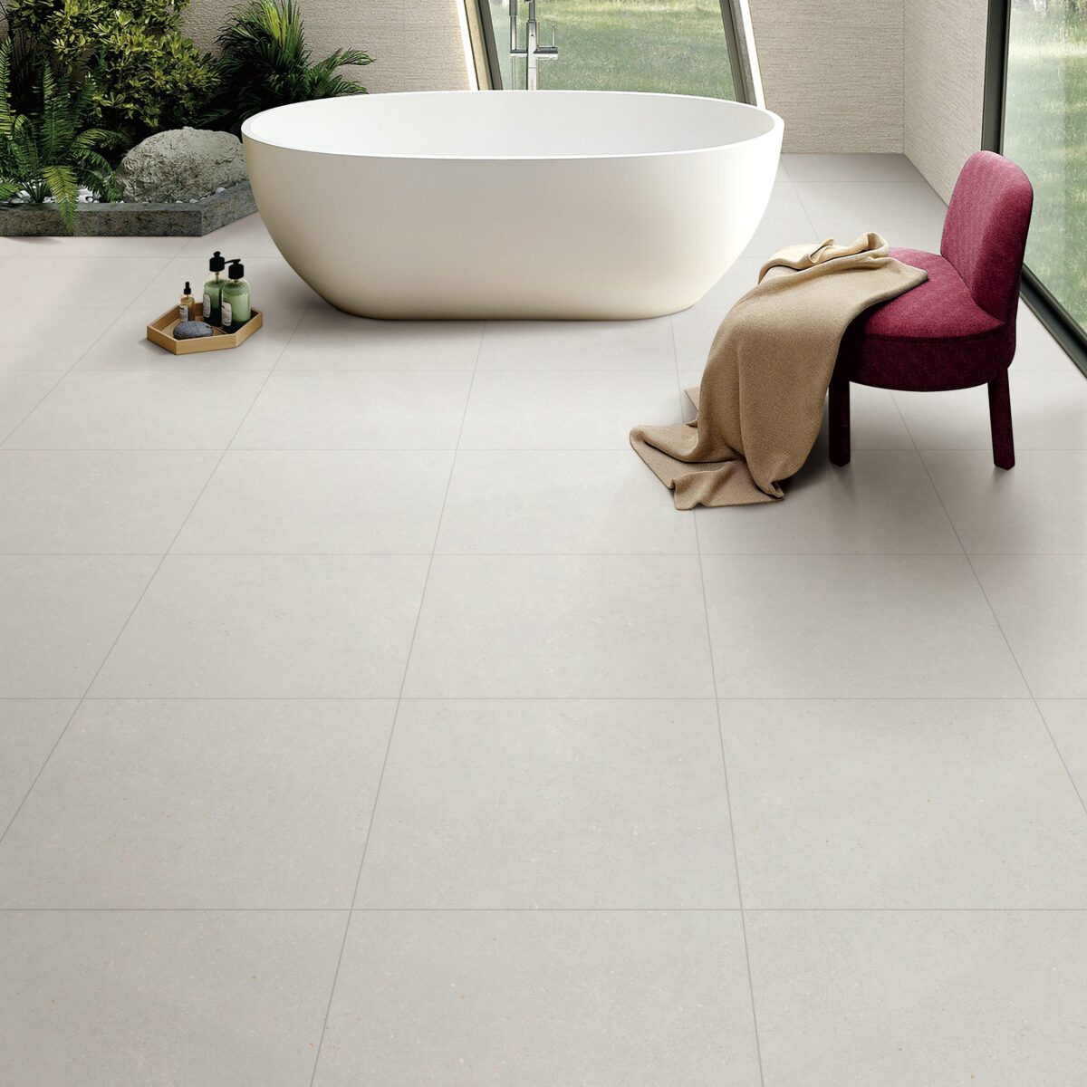 GEMMA WHITE GM601 600x600mm Lifestyle scaled