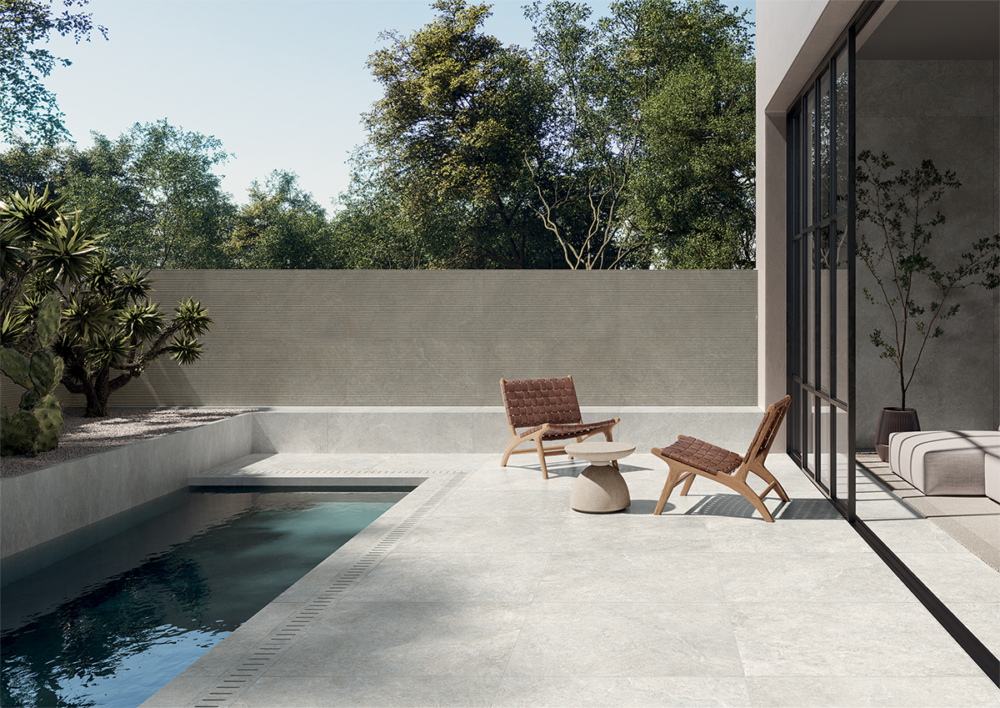Insitu Limestone Esterno Living White 80x80 120x278 Taupe 60x120 righe copy
