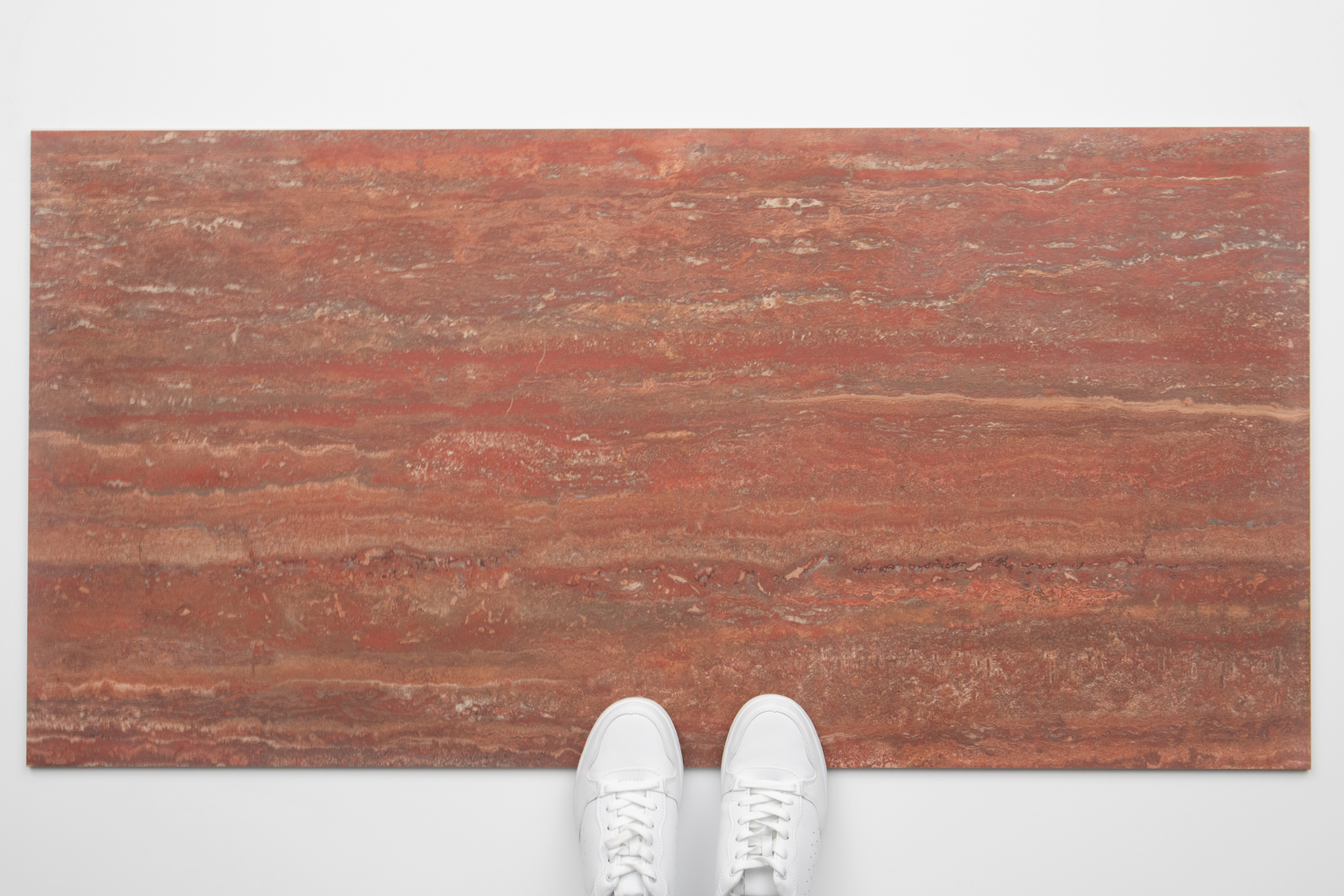 Travertino Rosso Vein Cut Rect 600x1200mm 2