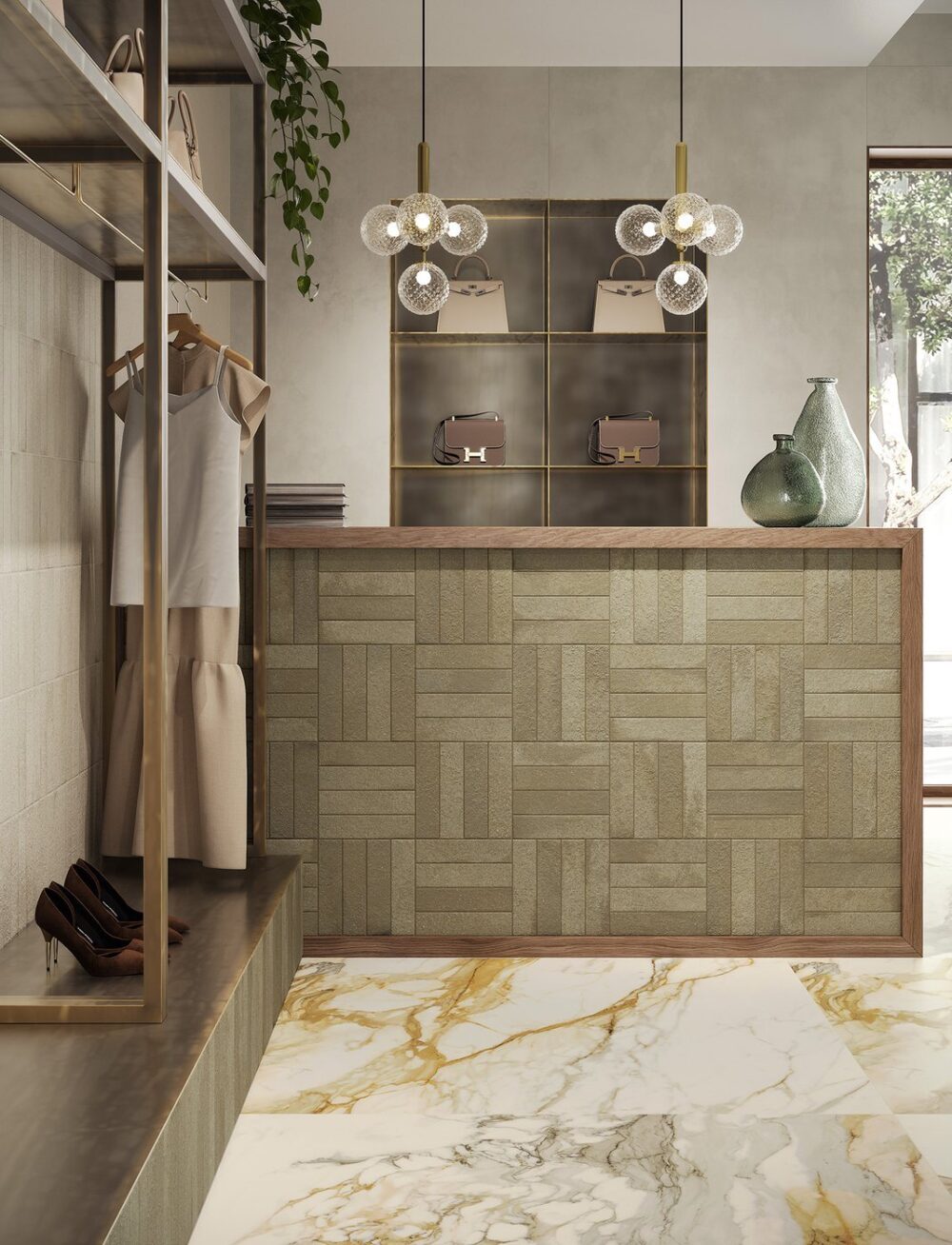 TILE: M. Fornace Verde Muschio