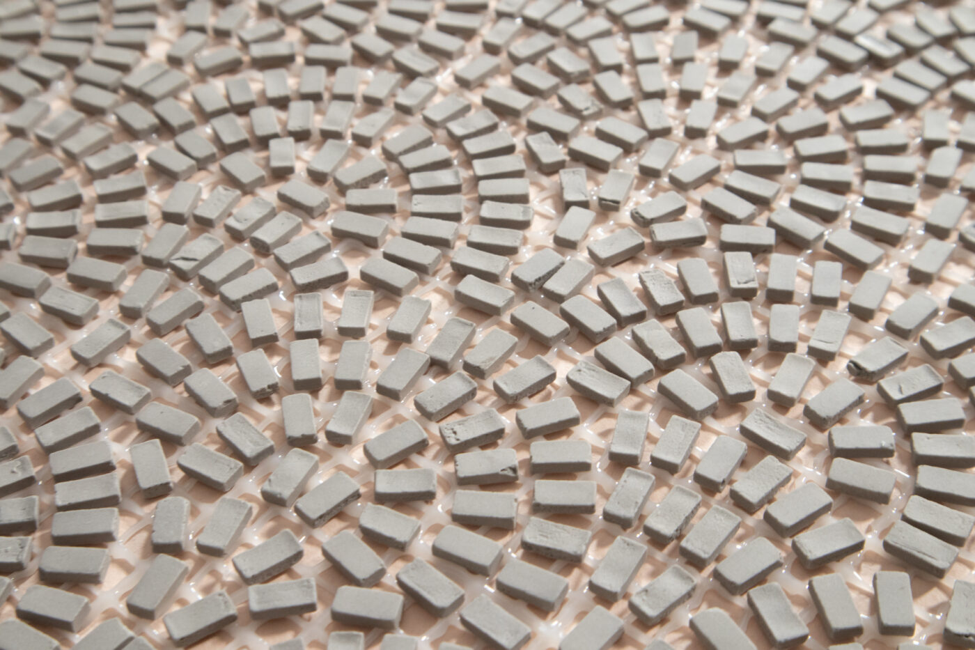 MOSAIC TILE: Micro Brick Mud Pavement