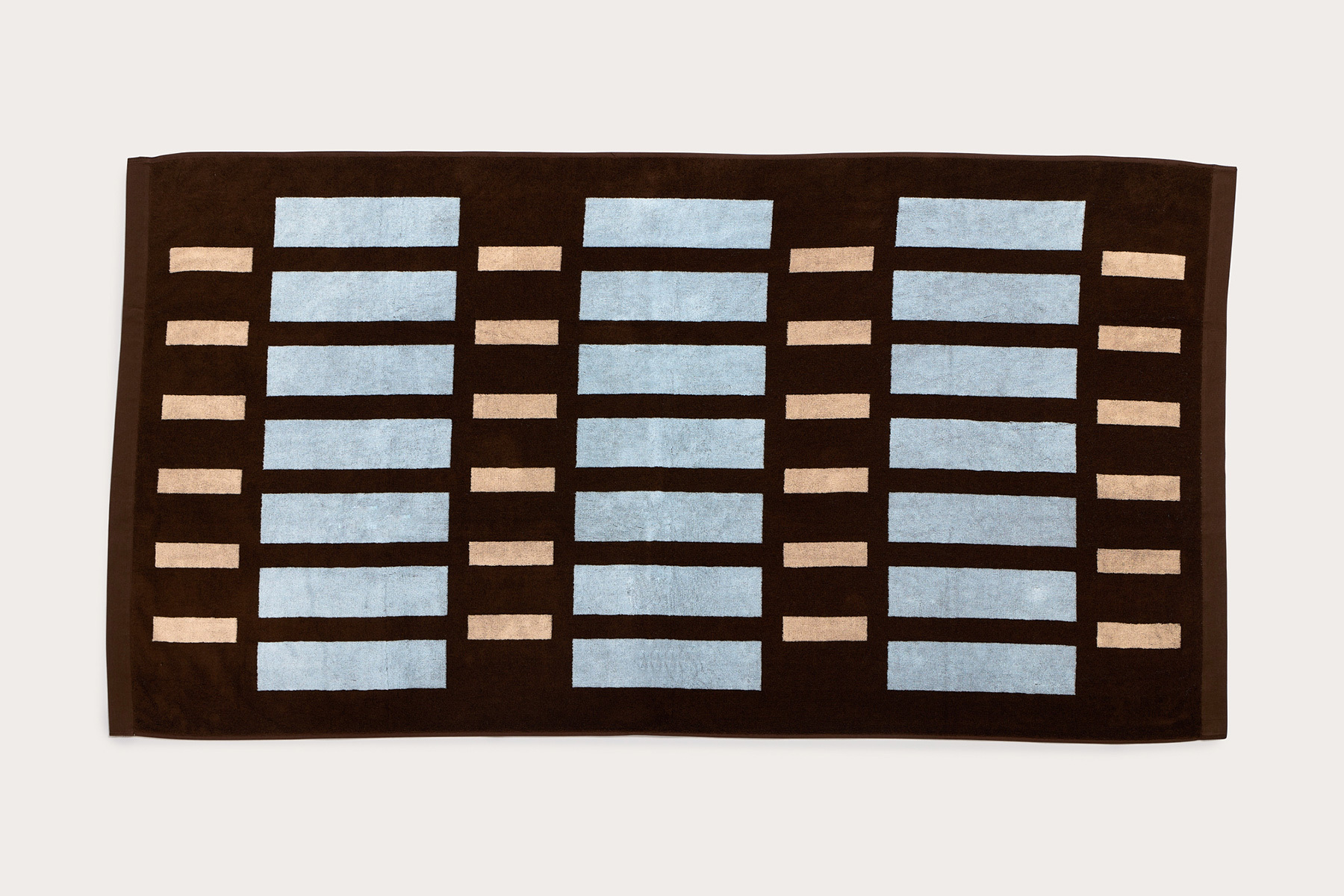 Mulberry Threads x Myaree Ceramics Bath Sheet - Chocolate