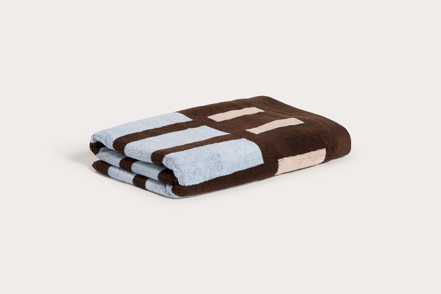 Mulberry Threads x Myaree Ceramics Bath Sheet - Chocolate