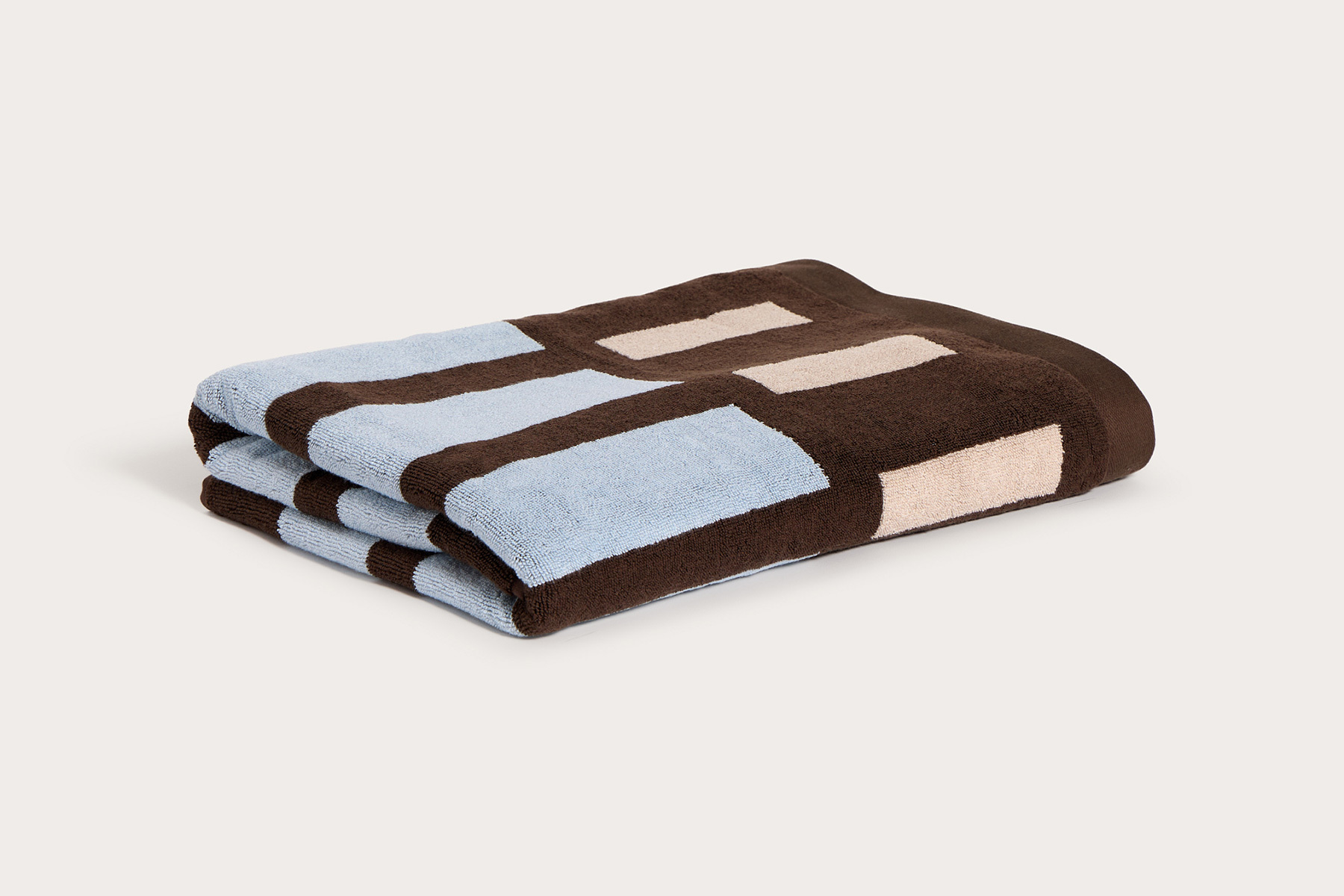 Mulberry Threads x Myaree Ceramics Bath Towel - Chocolate