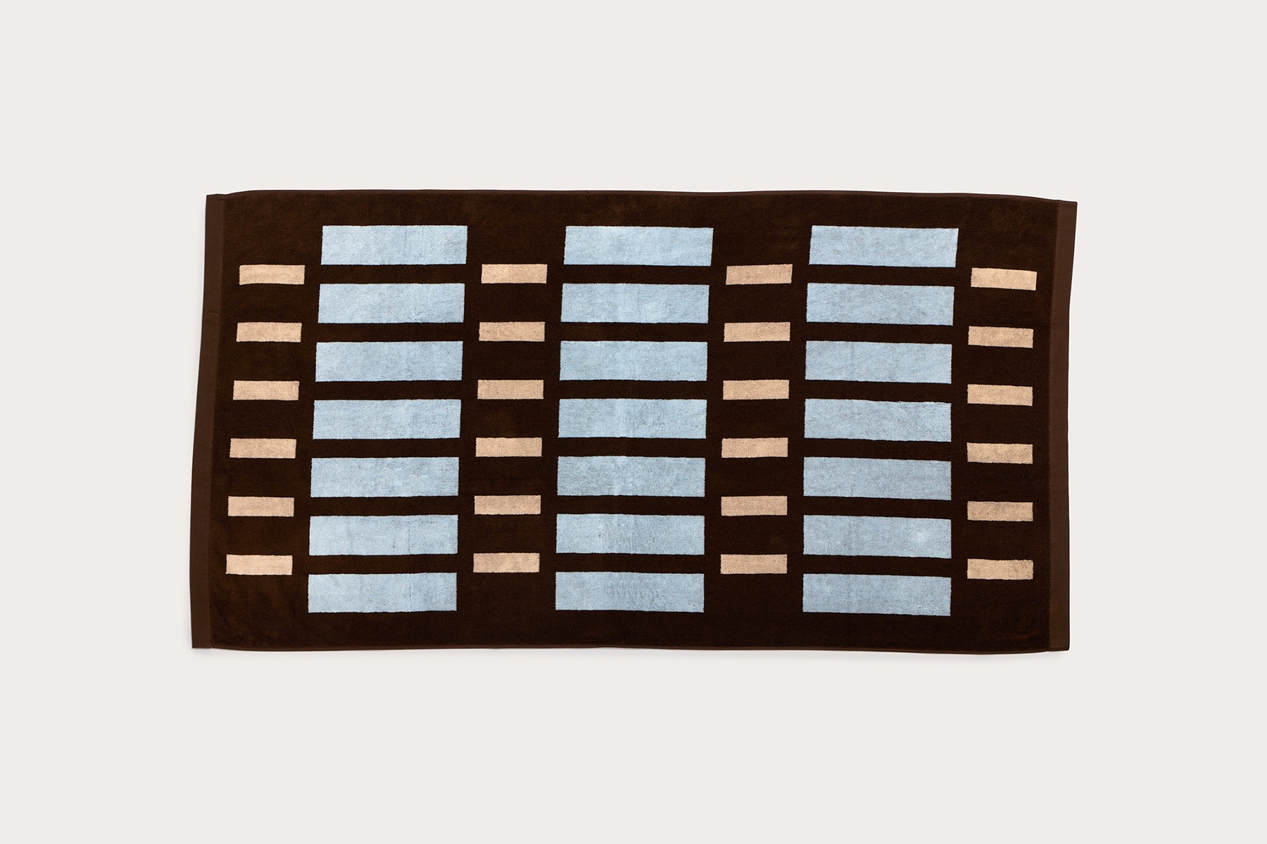 Mulberry Threads x Myaree Ceramics Bath Towel - Chocolate