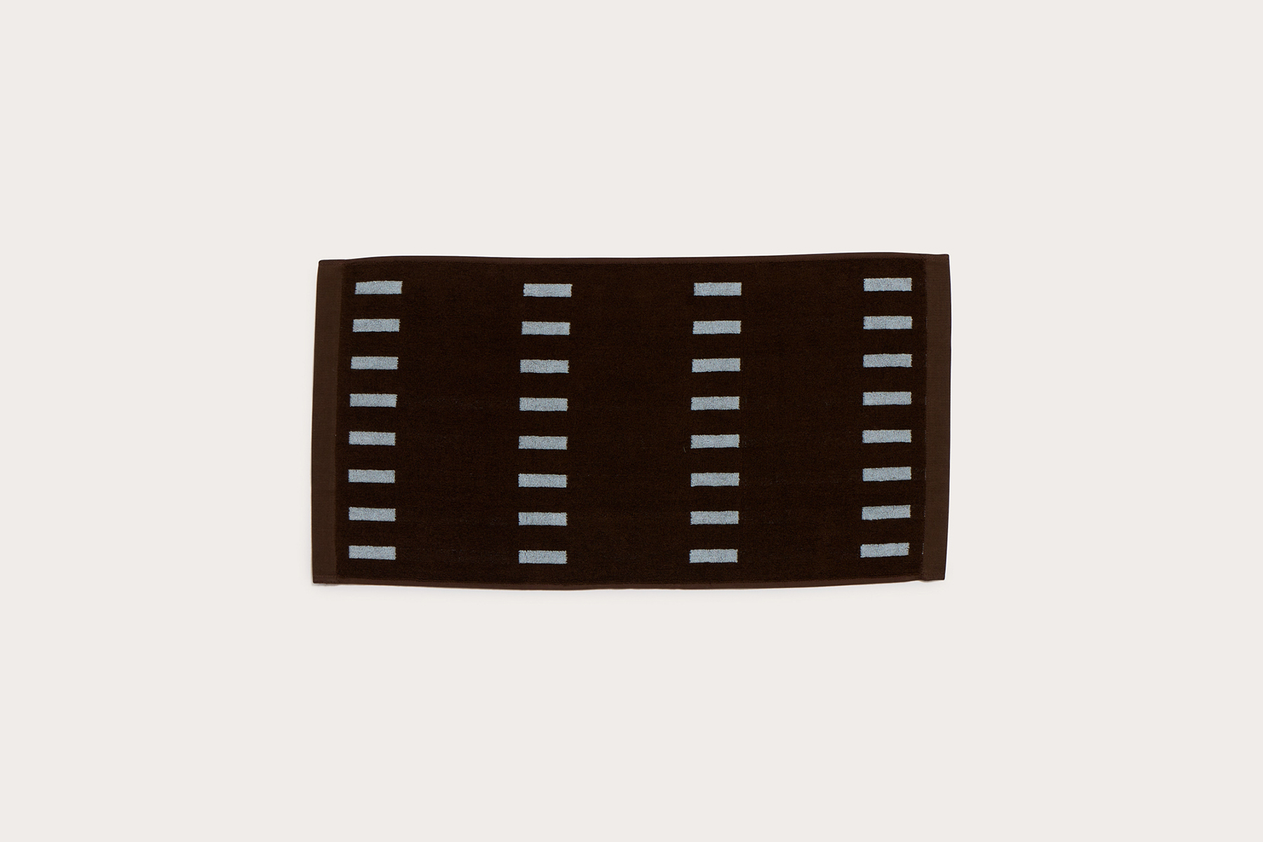 Mulberry Threads x Myaree Ceramics Hand Towel - Chocolate