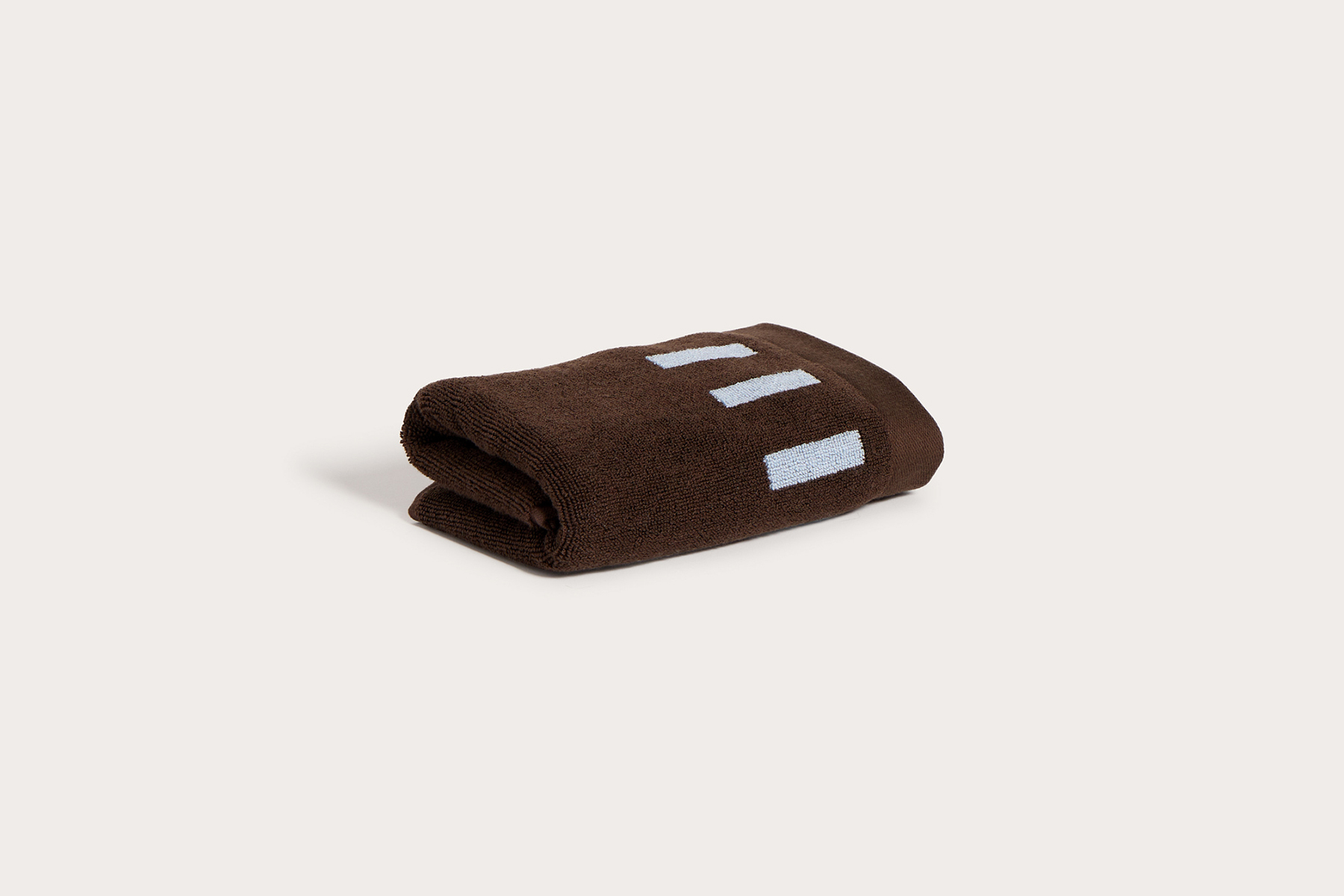 Mulberry Threads x Myaree Ceramics Hand Towel - Chocolate