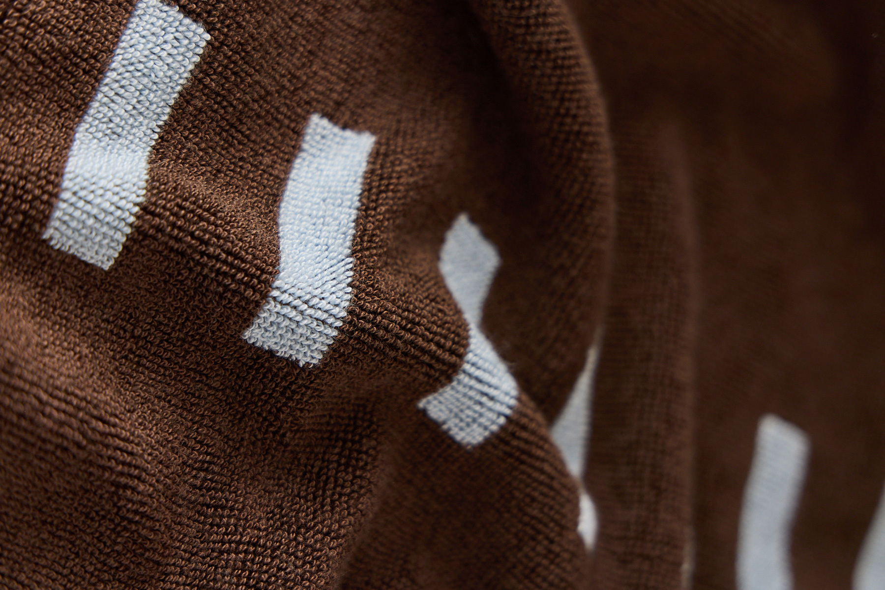 Mulberry Threads x Myaree Ceramics Hand Towel - Chocolate