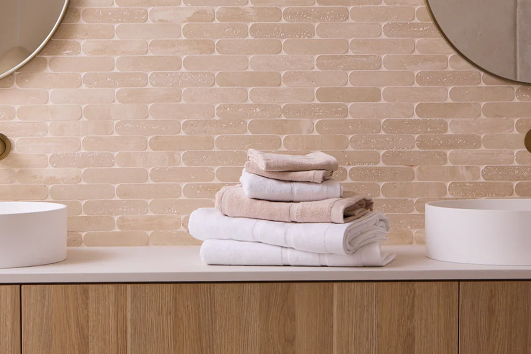 Roma Face Washer - Sand