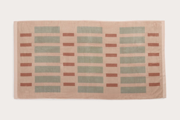 Mulberry Threads x Myaree Ceramics Bath Sheet - Shell