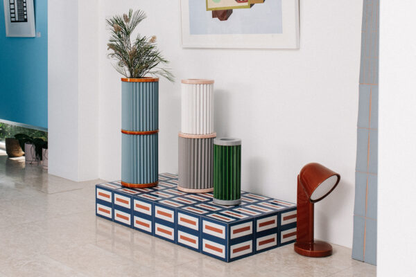 Mattonelle Margherita Plinth - Double Red Plinth