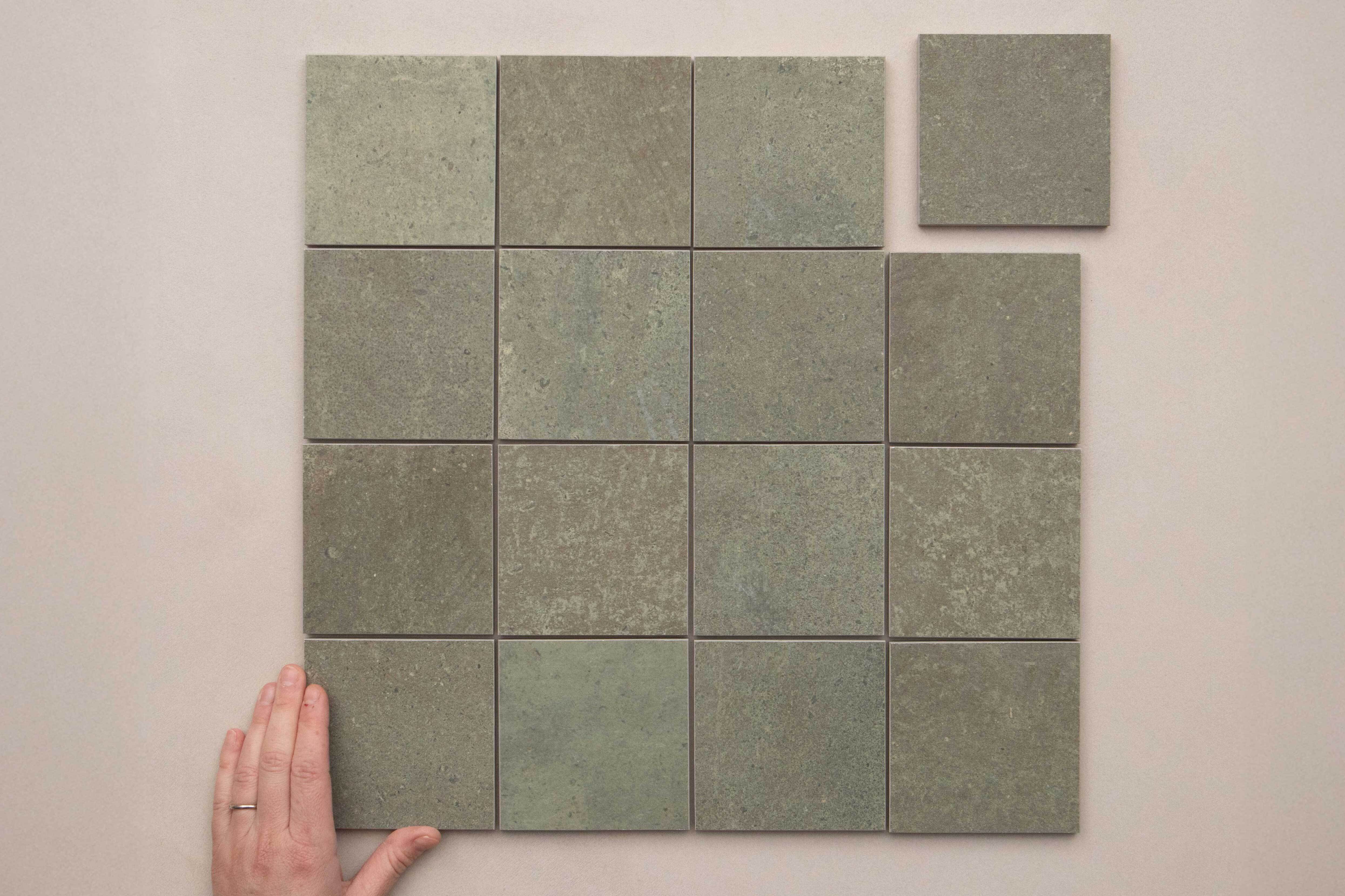Terra Cotta Khaki 100x100mm 8