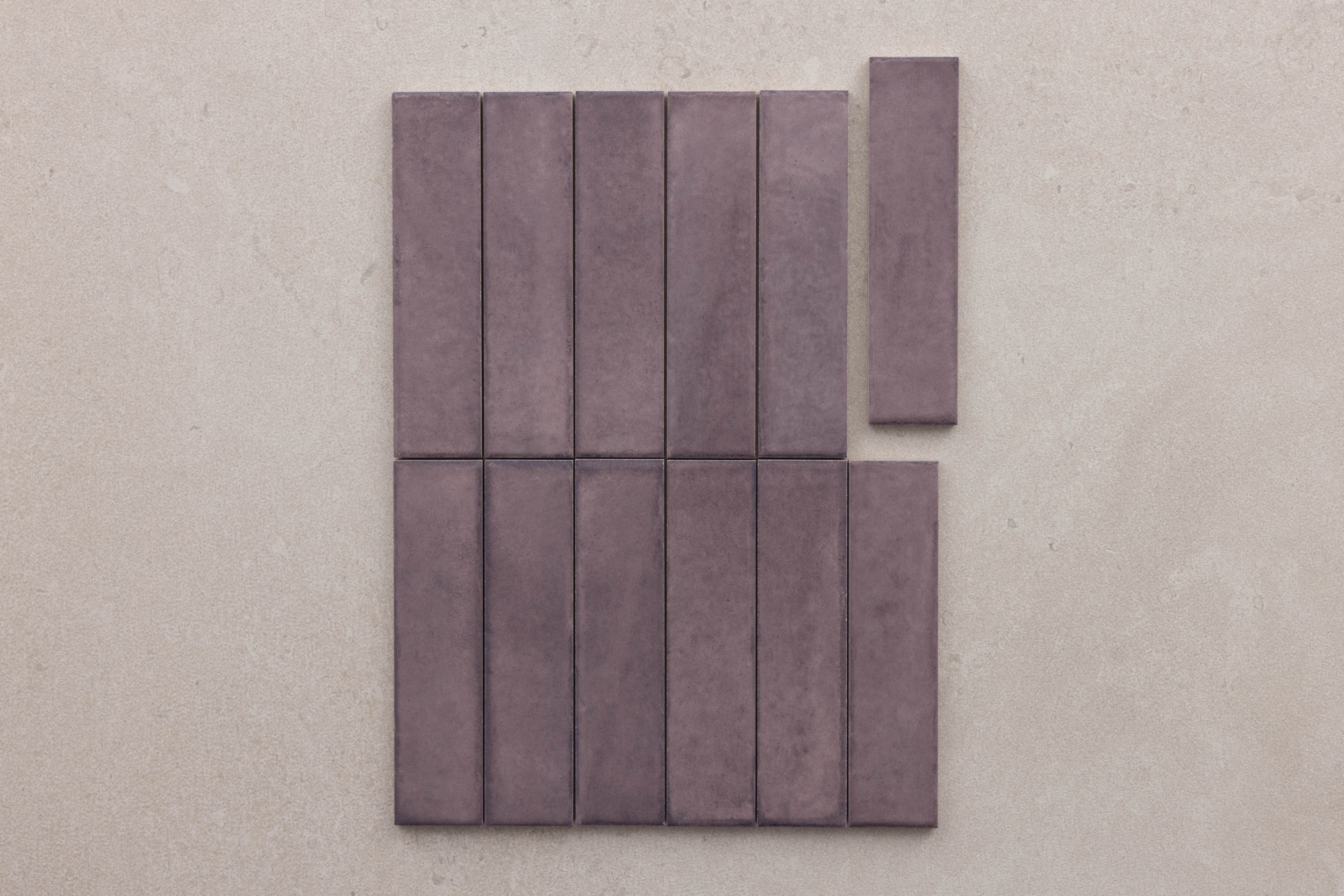 Tetris Orchid Matt Rect 50x200mm 2