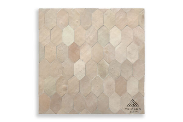 Long Hexagon Clay VM1472