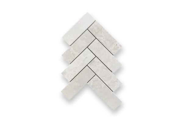 Herringbone Mosaic Botticino VM2154