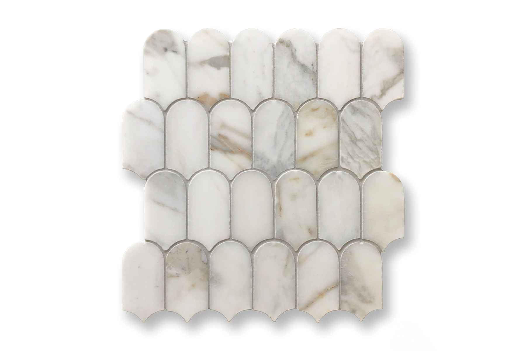 VM1415 CALACATTA GOLD ARCH STONE GROUTED