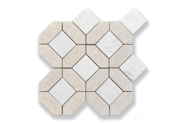 Tunis XL Crema Serena & Aristone White VM1687