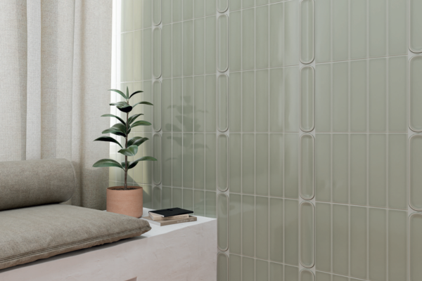 Aquarelle Mint Grey Plain