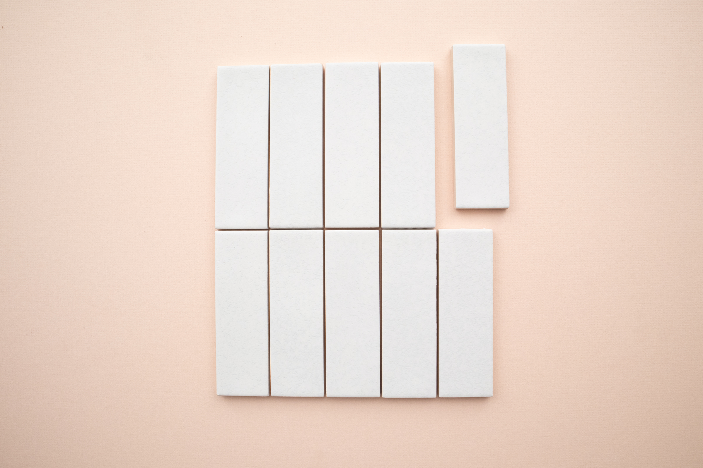 Skin White Gloss 40x125mm 2
